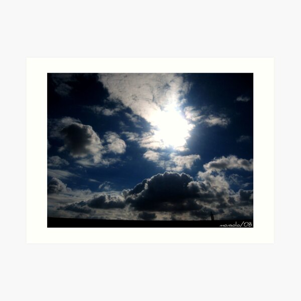 Cloud Art Print