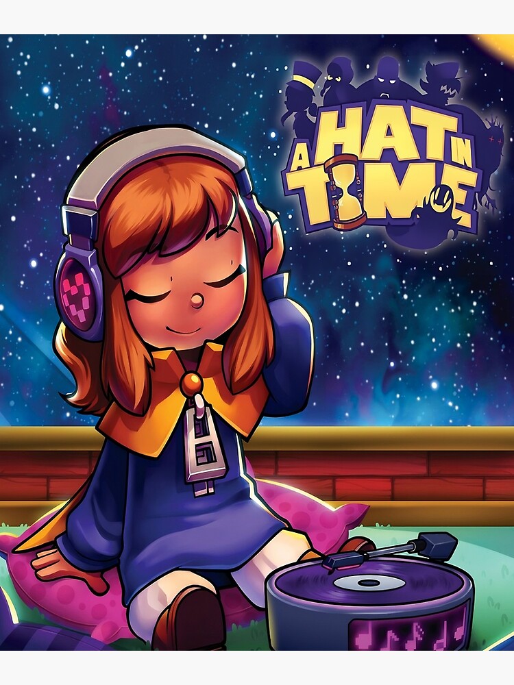 a hat in time Poster for Sale by mallaksobek