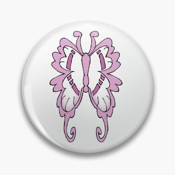 Item preview, Beemessage pink white cute butterfly design designed and sold by BeemessageShop.