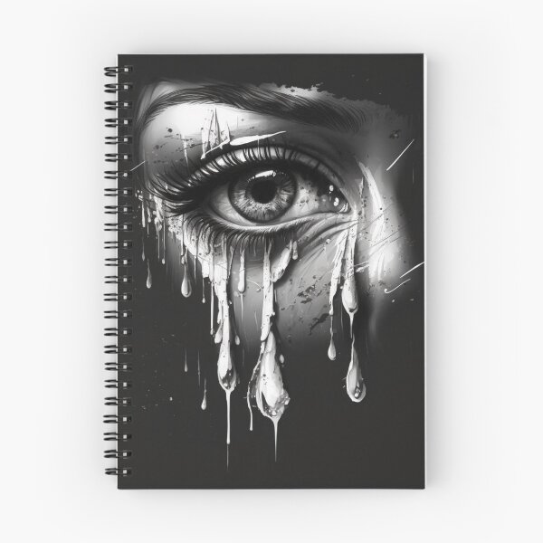 Item preview, Crying Eyes Black and white designed and sold by Art Genix.