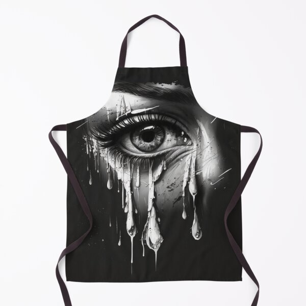 Item preview, Crying Eyes Black and white designed and sold by Art Genix.