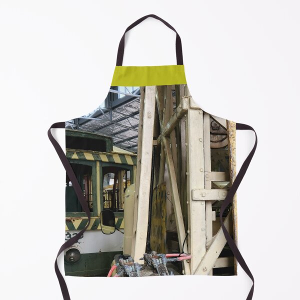Item preview, Caution Road Block Ahead Tram Vintage Signs designed and sold by Michael Voyler.