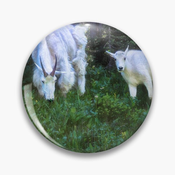 Item preview, Mother and Kid mountain Goats designed and sold by Kathy Weaver.