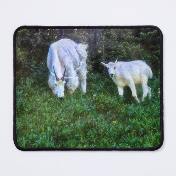 Item preview, Mother and Kid mountain Goats designed and sold by Kathy Weaver.