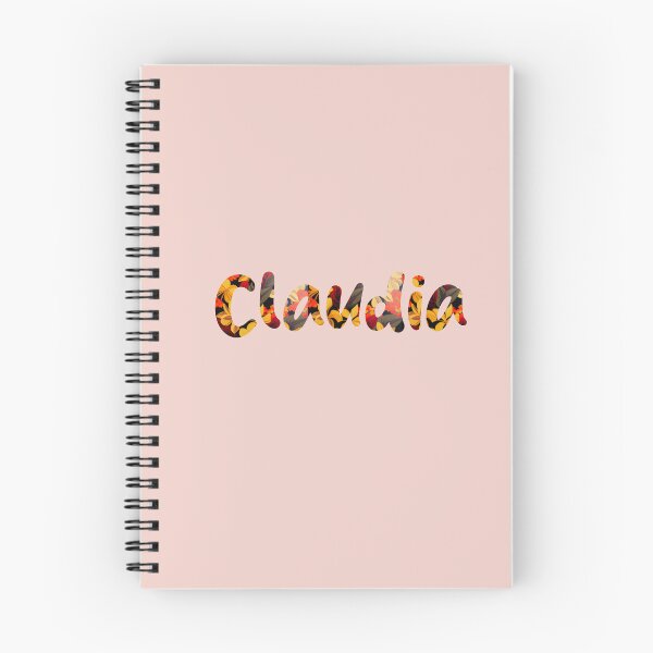 Item preview, Floral Claudia Name : Claudia Name With Flowers  designed and sold by ABCDEmily ©.