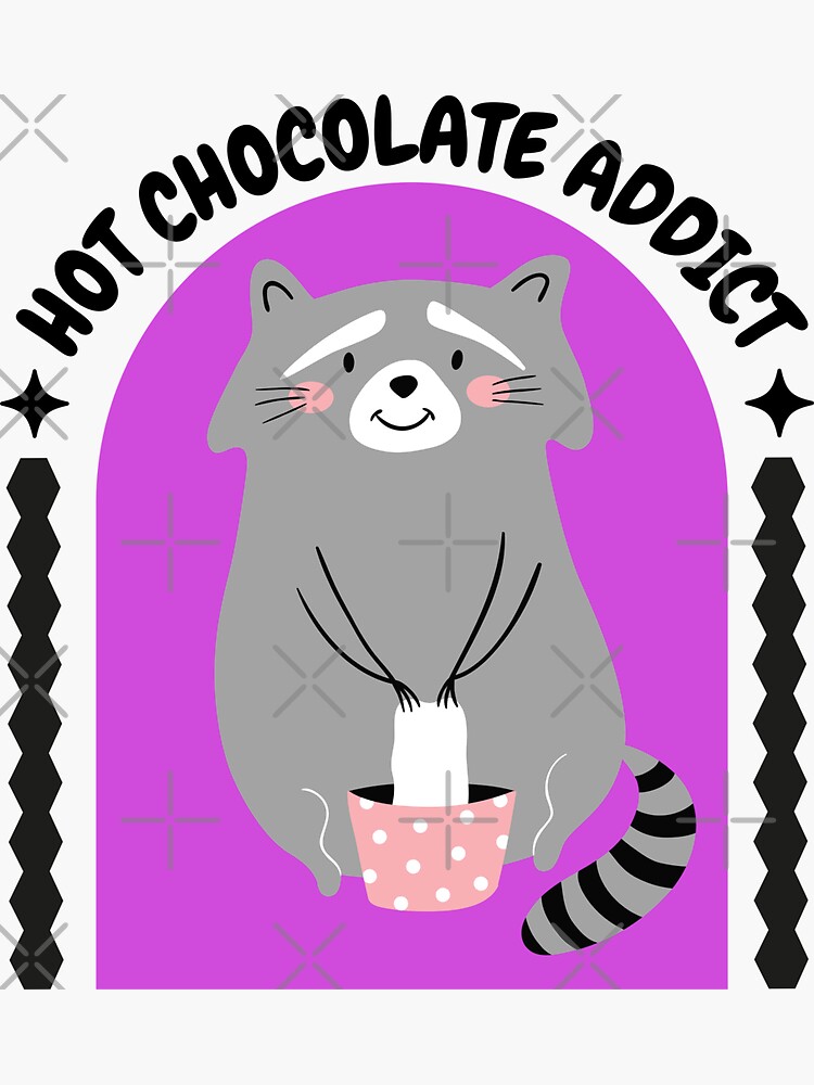 Lucky Raccoon Sticker