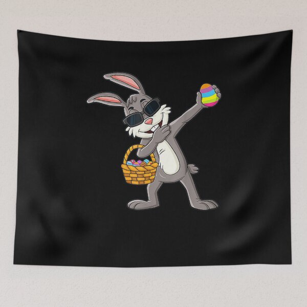Item preview, Dabbing Rabbit Happy Easter Day Eggs Dab Boys Girls Kids designed and sold by ArtMuni99.