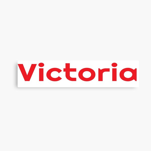 Victoria Mi nombre Nombre Victoria Lienzo
