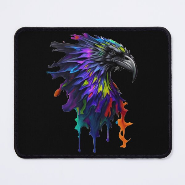 Item preview, Fantastical Raven Head Splash Art - Intricately Detailed in 8k Resolution designed and sold by MediaPOX.