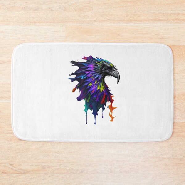 Item preview, Fantastical Raven Head Splash Art - Intricately Detailed in 8k Resolution designed and sold by MediaPOX.