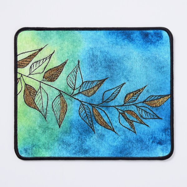 Item preview, Blue leaf designed and sold by Dia-Cheshire.