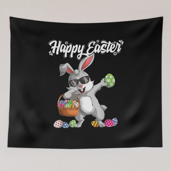 Item preview, Dabbing Rabbit Happy Easter Day Eggs Dab Boys Girls Kids designed and sold by ArtMuni99.