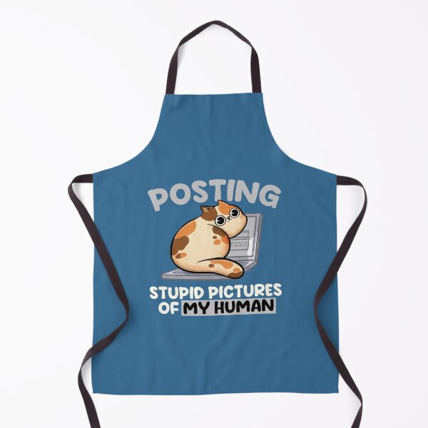 Item preview, Posting Stupid Pictures of My Human - Cute Funny Cat Gift designed and sold by EduEly.