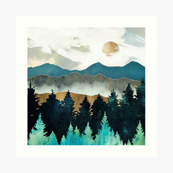 Forest Mist Art Print