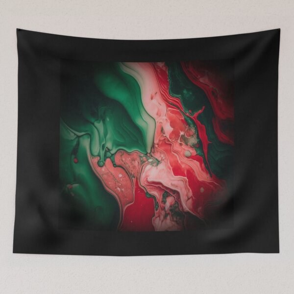 Item preview, Red and green marble texture, quartz designed and sold by SvarunPogani.
