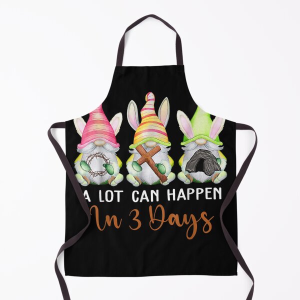 Item preview, Christian Easter Day A Lot Can Happen In 3 Days Gnome designed and sold by ArtMuni99.