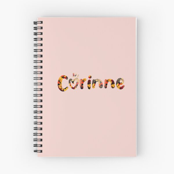 Item preview, Floral Corinne Name : Corinne Name With Flowers  designed and sold by ABCDEmily ©.