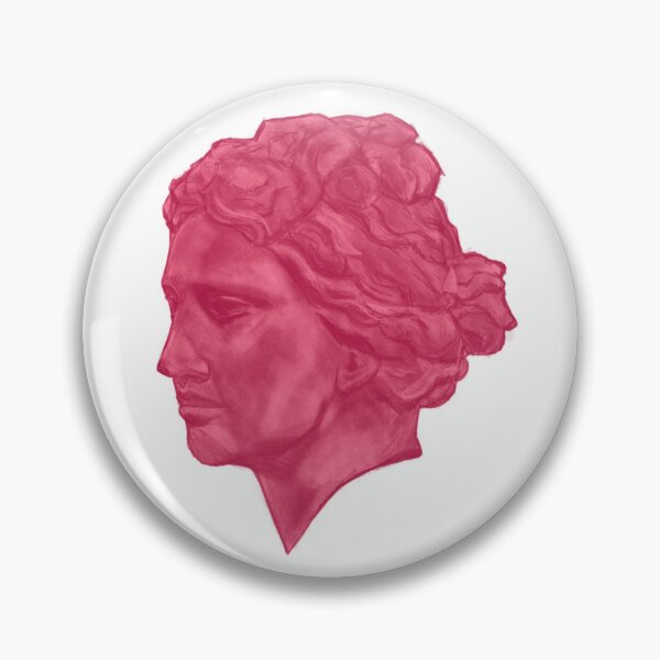Item preview, Greek Statue Head Pink Art Goddess  designed and sold by AoifeCeitinn.