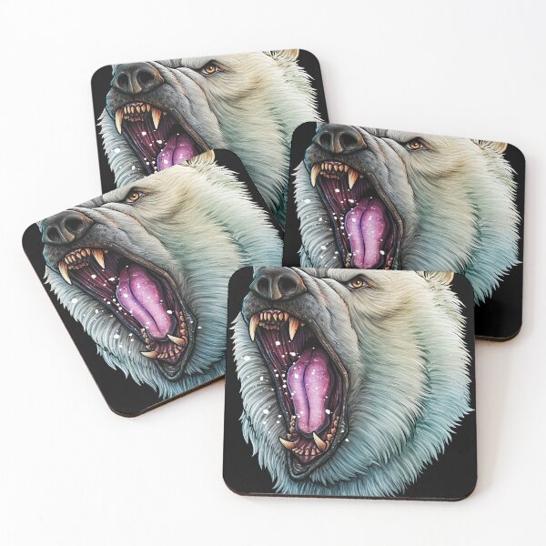 Item preview, Angry Polar Bear designed and sold by lillyrise.