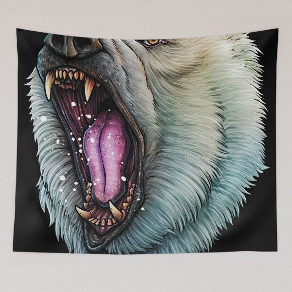 Item preview, Angry Polar Bear designed and sold by lillyrise.