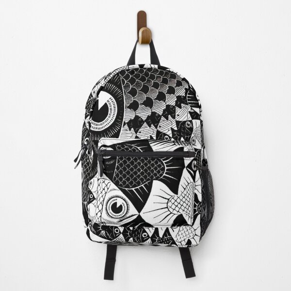 Item preview, Escher - fishes and scales designed and sold by funnypixels.