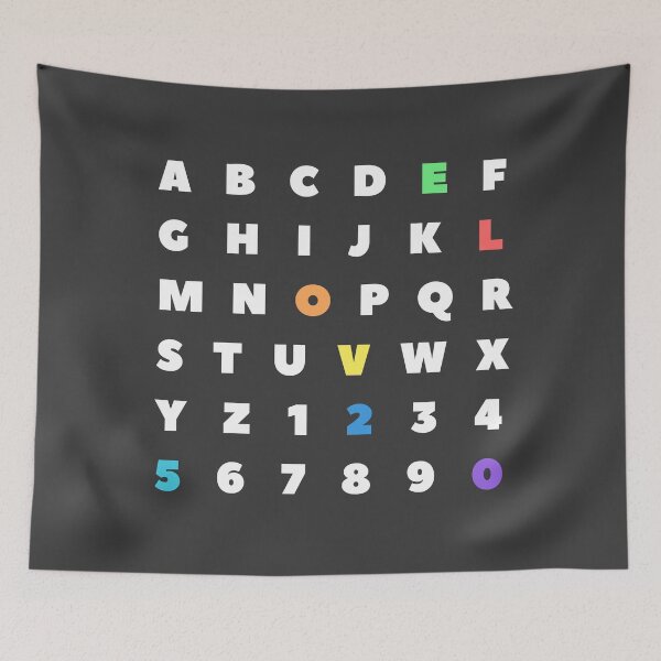 Item preview, Find LOVE with the rainbow (Black) designed and sold by SHWc06.