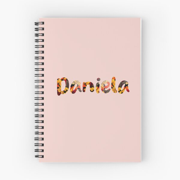 Item preview, Floral Daniela Name : Daniela Name With Flowers  designed and sold by ABCDEmily ©.
