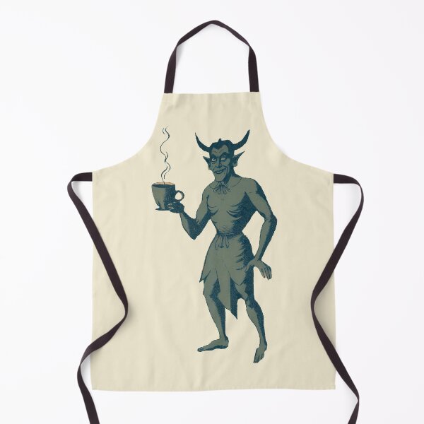 Item preview, Blue Demon Drinking Coffee designed and sold by kingroy.