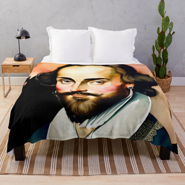 Item preview, William Shakespeare Art: Watercolor 1 designed and sold by OutofFocusShop.
