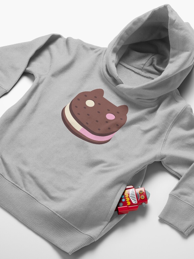 Alternate view of Cookie Cat Toddler Pullover Hoodie