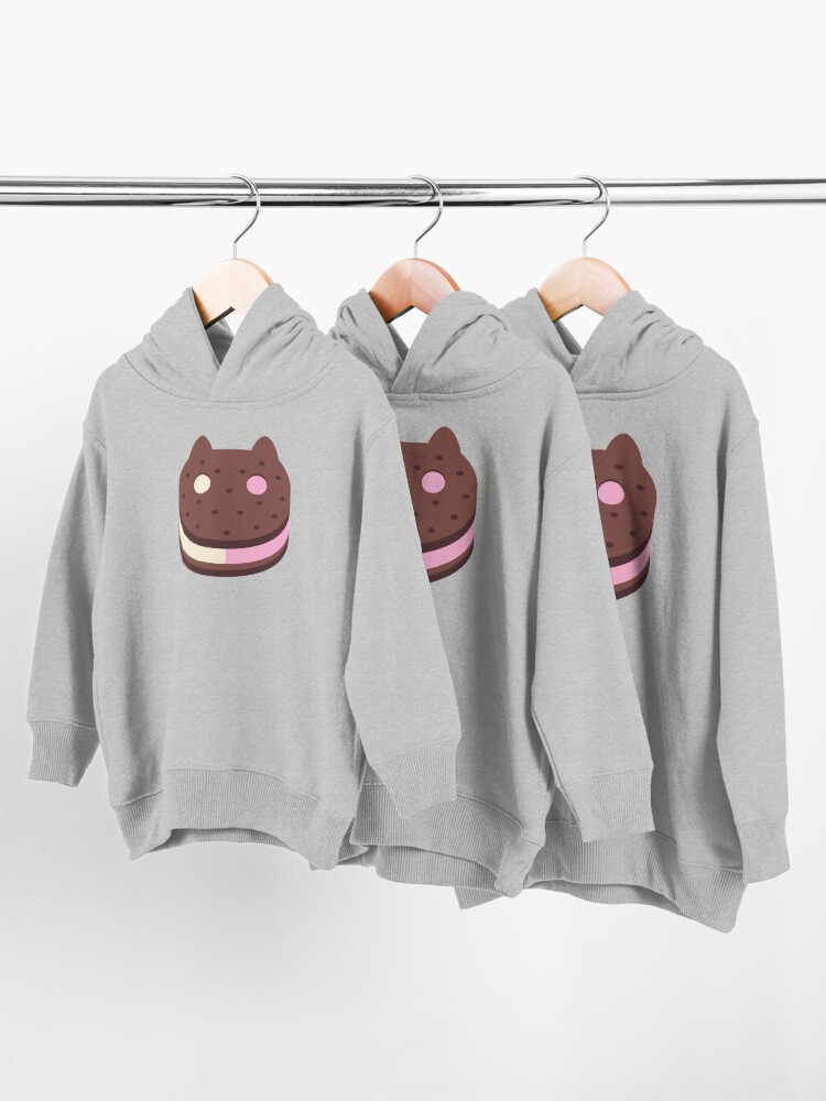 Alternate view of Cookie Cat Toddler Pullover Hoodie