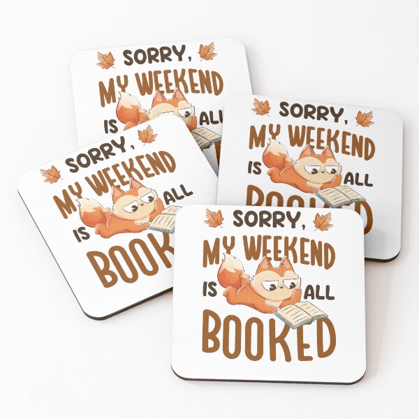 Item preview, Sorry My Weekend Is All Booked - Funny Book Animal Gift designed and sold by EduEly.