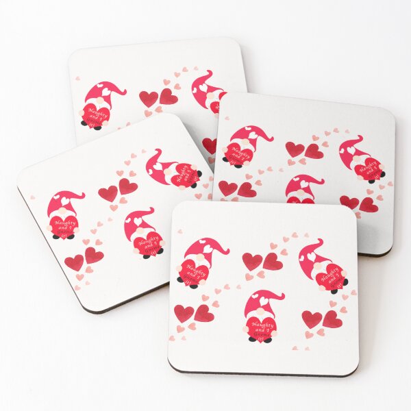 Item preview, Naughty Gnome, Gnomie, Gonk, Naughty and I Gnome it with hearts designed and sold by VistaViews.