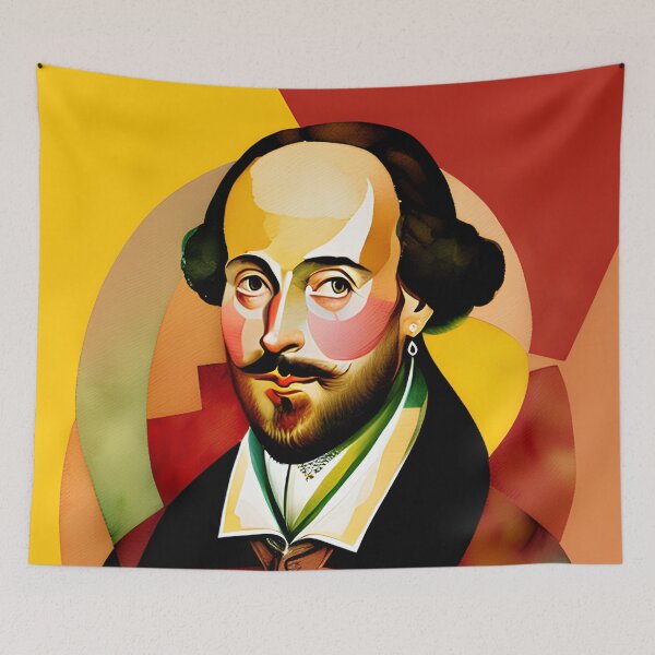 Item preview, William Shakespeare Art: Watercolor 2 designed and sold by OutofFocusShop.