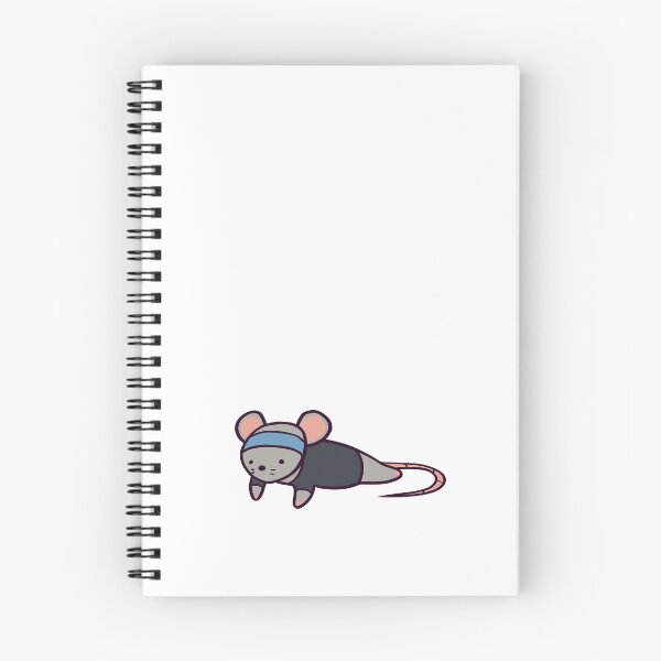Item preview, Cute Cartoon Gym Rat Planking designed and sold by ThumboArtBumbo.