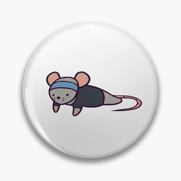 Item preview, Cute Cartoon Gym Rat Planking designed and sold by ThumboArtBumbo.