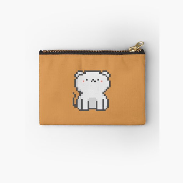Item preview, Pixel Quiet Scottish Fold White Cat 32 designed and sold by sosorimaru.