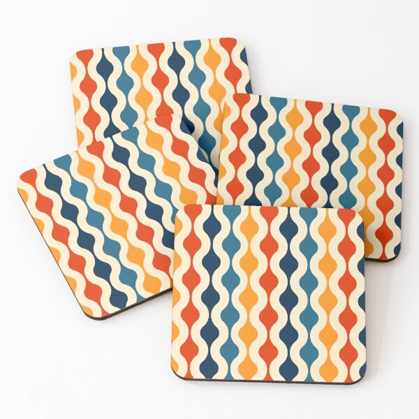 Item preview, Retro pattern designed and sold by monsterplanet.