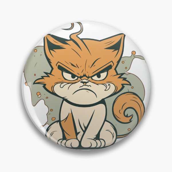 Item preview, Claws Out: Unleashing the Anger of the Angry Cat designed and sold by Colorful Dreams.