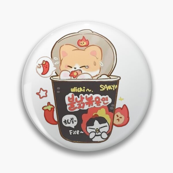 Item preview, Buldak Korean Ramen Noodles Shiba designed and sold by Nachosbuenos.