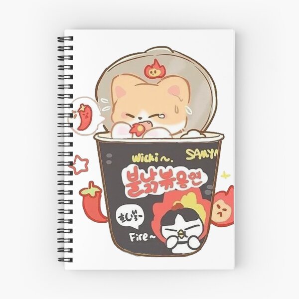 Item preview, Buldak Korean Ramen Noodles Shiba designed and sold by Nachosbuenos.
