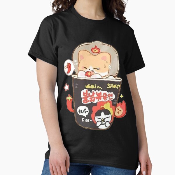 Item preview, Buldak Korean Ramen Noodles Shiba designed and sold by Nachosbuenos.