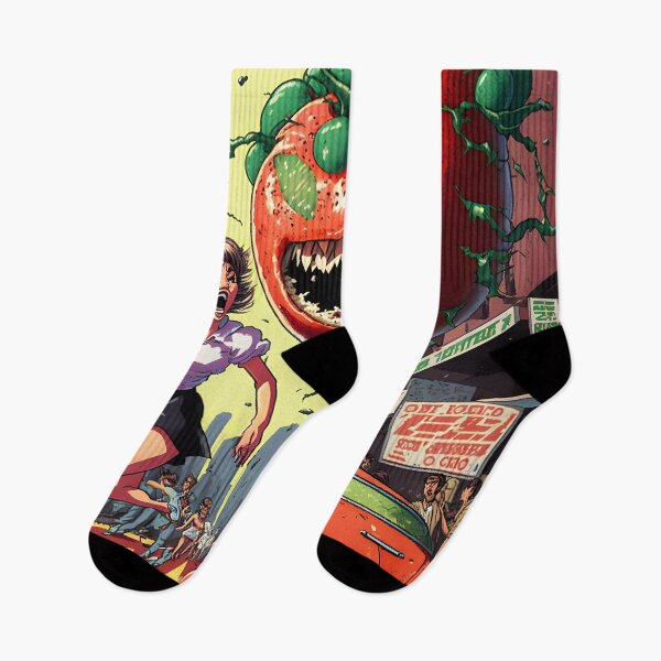 Item preview, Evil Tomato Monsters in the City - Retrofuturism Japanese Anime Retro 60s designed and sold by AIWanderer.