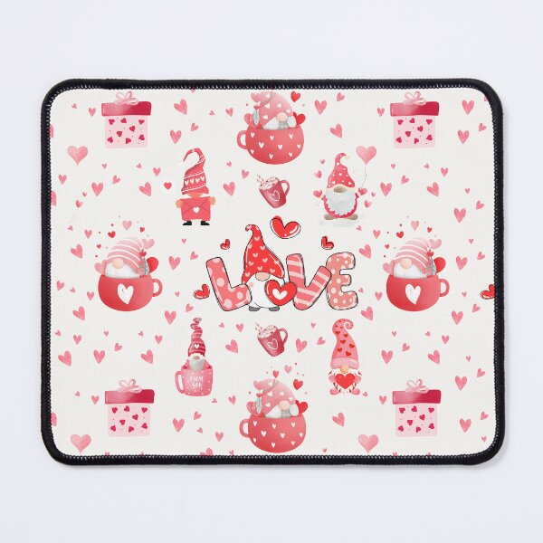 Item preview, Garden Gnomes Love Pattern is great for any day but especially for Valentine's Day designed and sold by VistaViews.