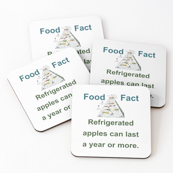 Item preview, Refrigerated Apples Can Last  - Food Fact designed and sold by CrankyOldDude.