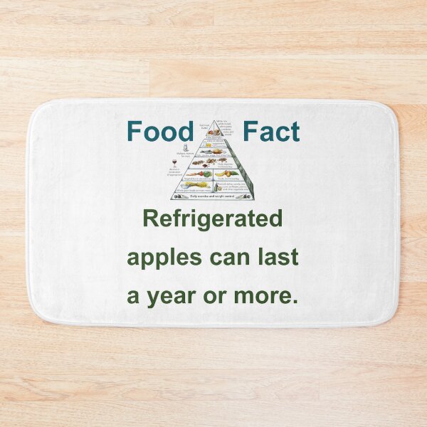 Item preview, Refrigerated Apples Can Last  - Food Fact designed and sold by CrankyOldDude.