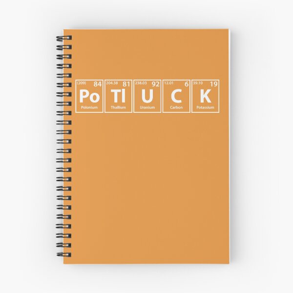 Item preview, Potluck (Po-Tl-U-C-K) Periodic Elements Spelling designed and sold by cerebrands.