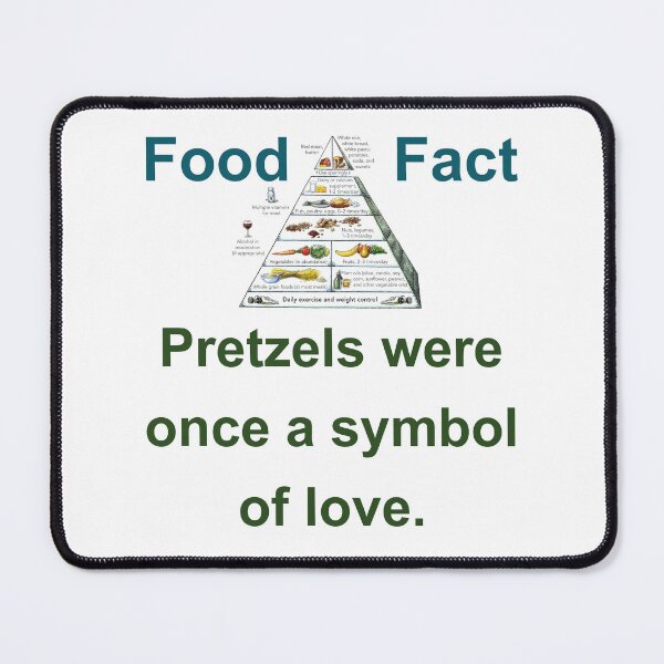 Artikelvorschau, Pretzels Were Once A Symbol - Food Fact entworfen und verkauft von CrankyOldDude.
