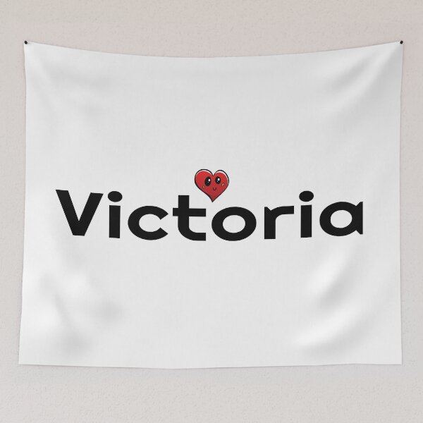 Item preview, Victoria Cute Heart My Name Name Victoria designed and sold by ProjectX23.