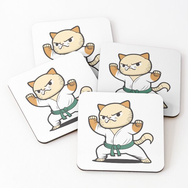 Item preview, Purrfectly Powerful: The Karate Cat designed and sold by Colorful Dreams.